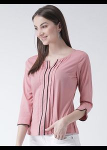 Elegant Pink Top