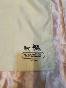 coach dust bag