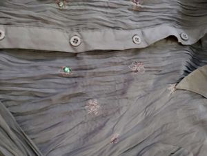 Embellished Crinkle Shirt