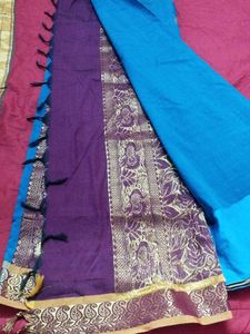 blue 🔵 saree