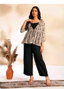 Floral Print Kurti set