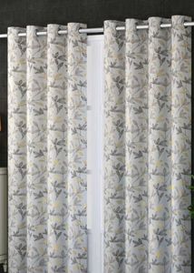 New Elegant Leaf Patterned Curtains