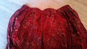 Bohemian Floral Tiered Maxi Skirt