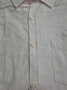 Clever Men's Light Pink Shirt