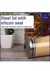 Femora Borosilicate Glass Jar
