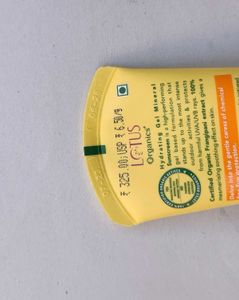 Lotus Organics Hydrating Gel Mineral Sunscreen