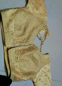 Elegant Mirror Work Saree