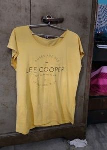 Golden Yellow Tshirt for women girls half sleeve