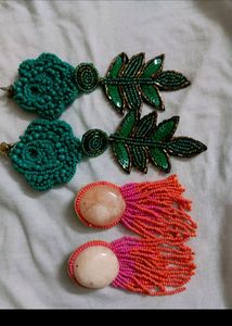 Colorful Earrings Combo 3