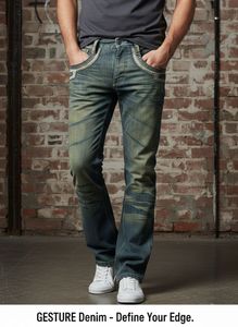 Gesture Denim Jeans - Stylish &amp; Comfortable