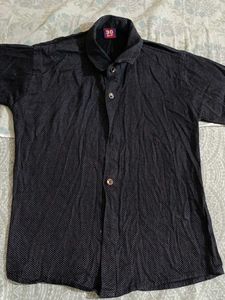 Boy's Dark Patterned Shirt