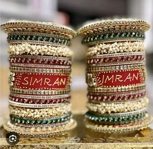 Personalized Wedding Bangles