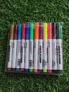 Set of 12 Whiteboard Markers colour