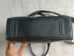 authentic JONAK PARIS BAG OG Chic Black Handbag wi