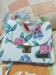 Floral Print Crossbody Bag