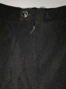 Stylish Black Palazzos with Embellished Waist