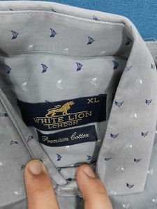 White Lion London Men's Premium Cotton Shirt