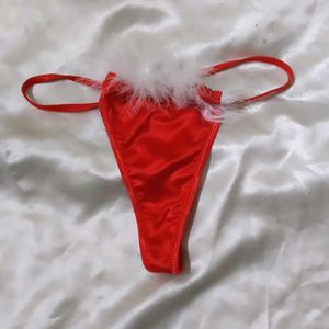 Festive Red Bra