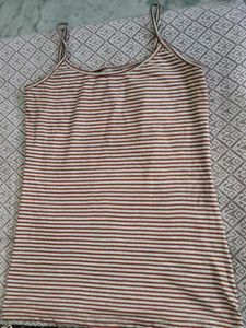 Chic Striped Korean Camisole
