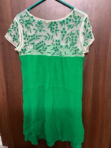 Designer Green Dress