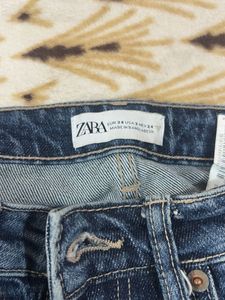 Zara Blue Denim Jeans