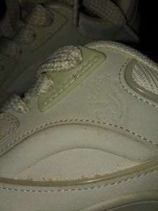Cream Casual Sneakers