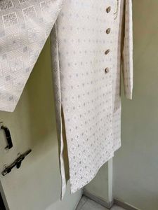 Elegant Cream Sherwani for Men