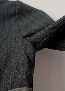 Classic Black Pinstripe Dress