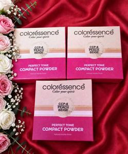 Pack of 5 Coloressence Perfect Tone Compact Powder