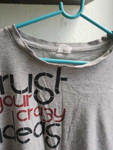 Grey Graphic T-Shirt