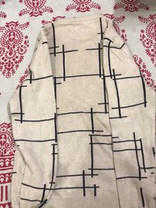 Men Cream Color Sweater