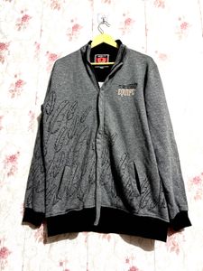 Stylish Gray Printed Sweatshirt