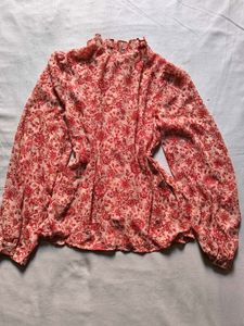 Vintage Floral Button-Up shirt