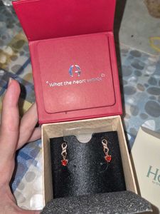Giva Rose Gold Heart Earrings