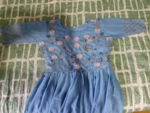 A Line Kurta Set