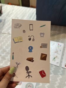 Factor Notes Cute Sticker Sheets Set Of 7