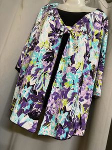 Y2K floral sequence top