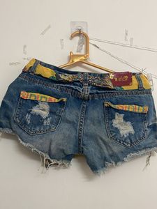 Imported Denim Shorts