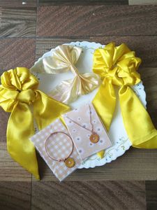 yellow colour new combo accessories