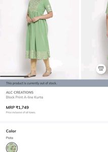 Janasya Long Kurti