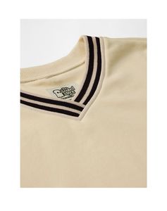 Oversized Crop Fit V-Neck Top
