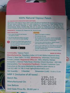 Vapour Patches