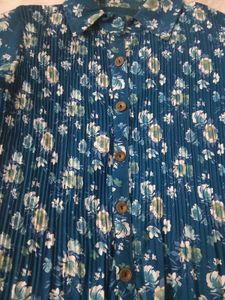 Floral Button-Down Top
