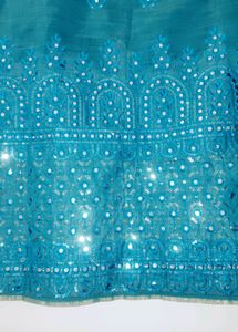 Sleeveless sky blue gorgeous Kurta | Used once
