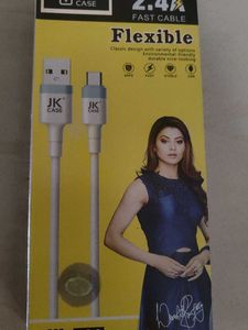 JK Case 2.4A Fast Cable new with tag