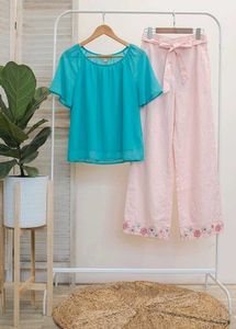 Pink Pants Set