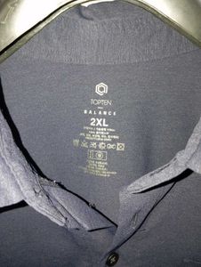 TOPTEN Classic Blue Polo t-shirt