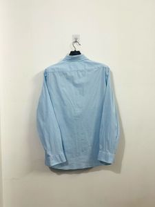 Light Blue Men's Button-Up Shirt 🇺🇸