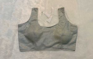 Silver Shimmer Blouse
