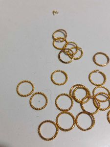 Gold Twisted Nose Rings